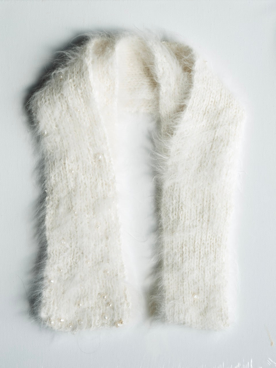 Angora Pearl Scarf